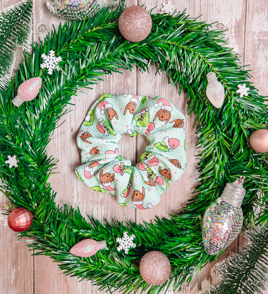 Max and Mr. G - Bullet Fabric Scrunchie