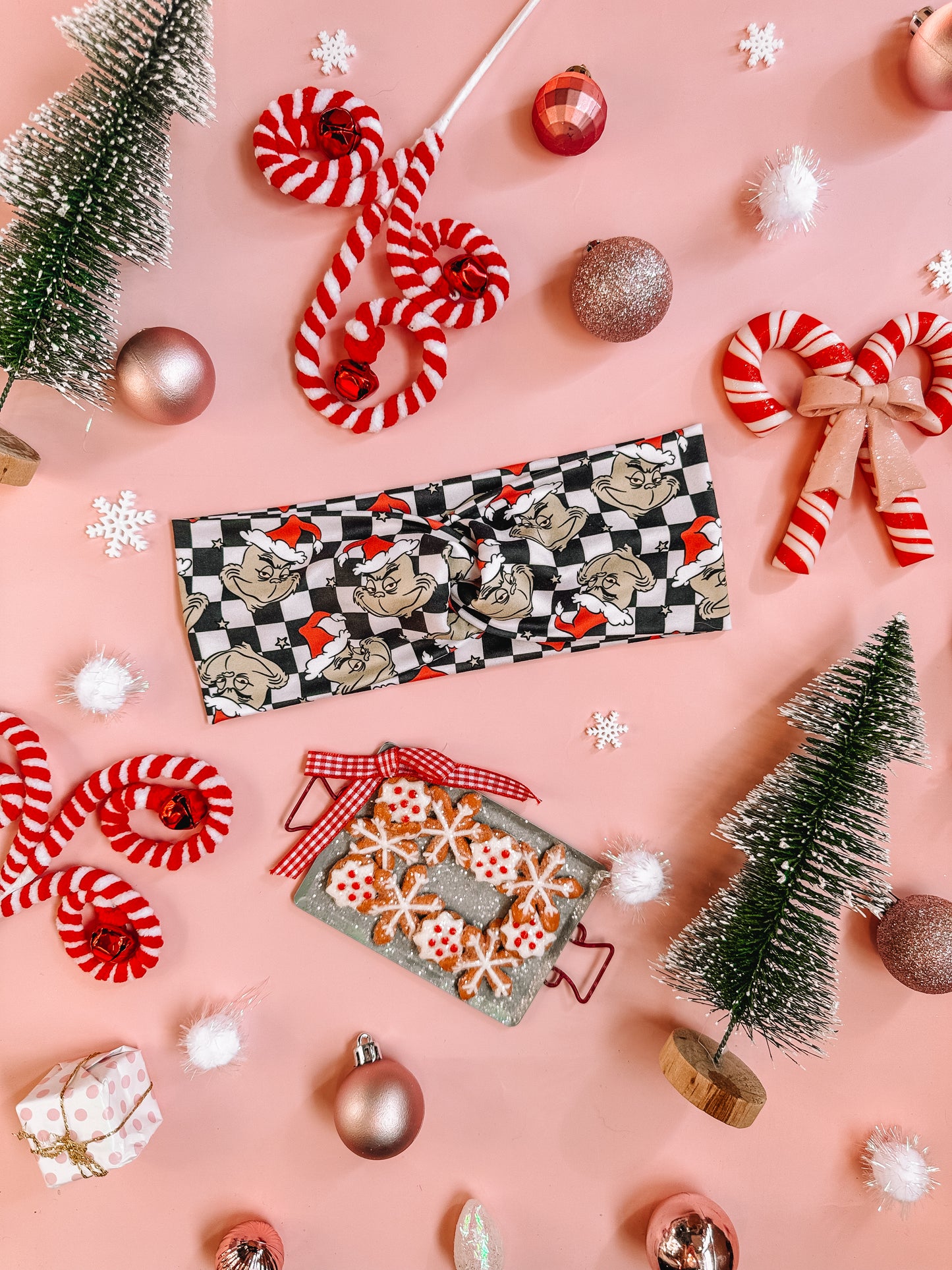 Cheermeister Checker - Faux Knot Headband