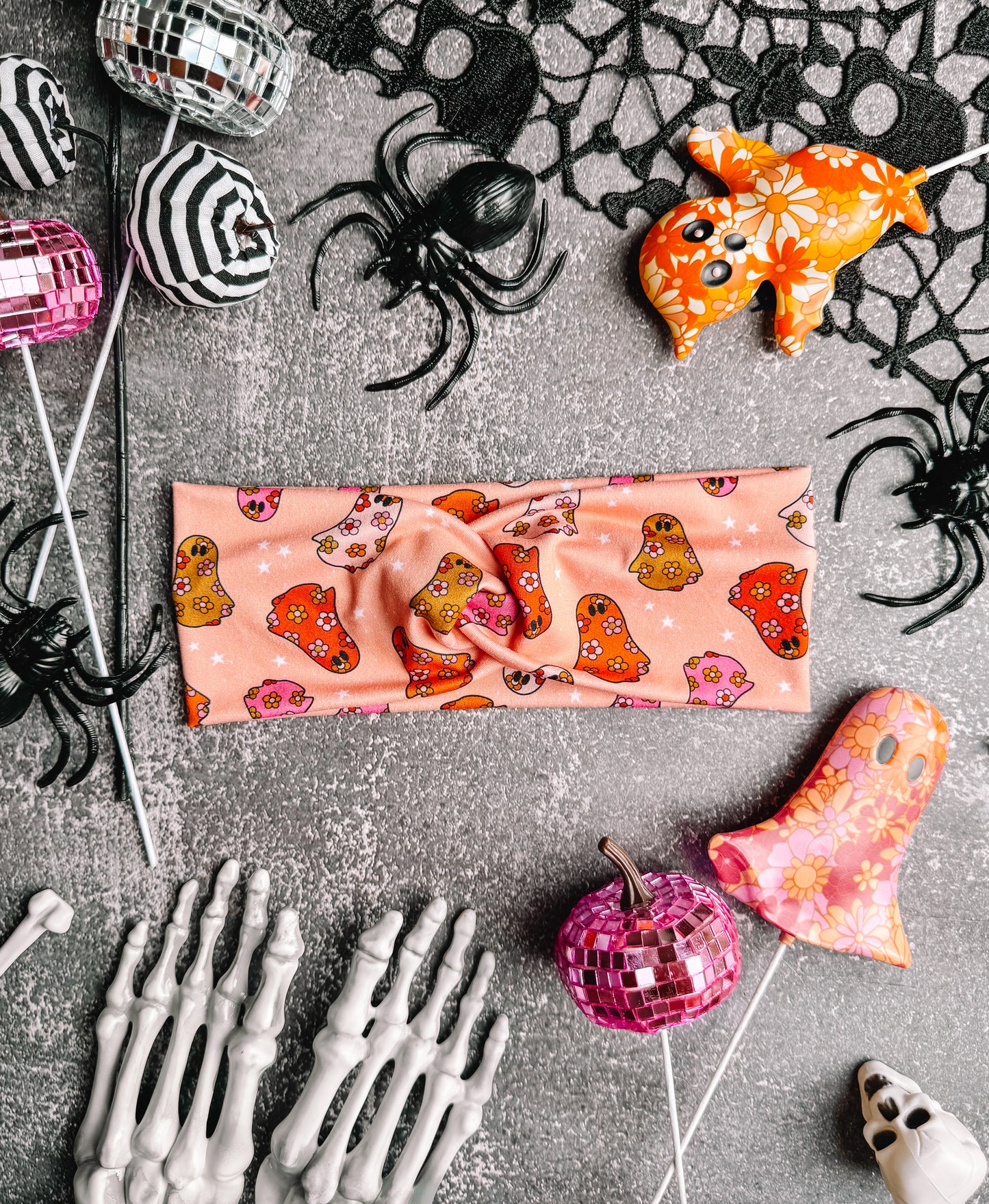 Groovy Ghouls - Faux Knot Headband