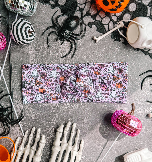 Trick or Treat Ghouls - Faux Knot Headband