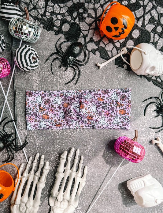 Trick or Treat Ghouls - Faux Knot Headband