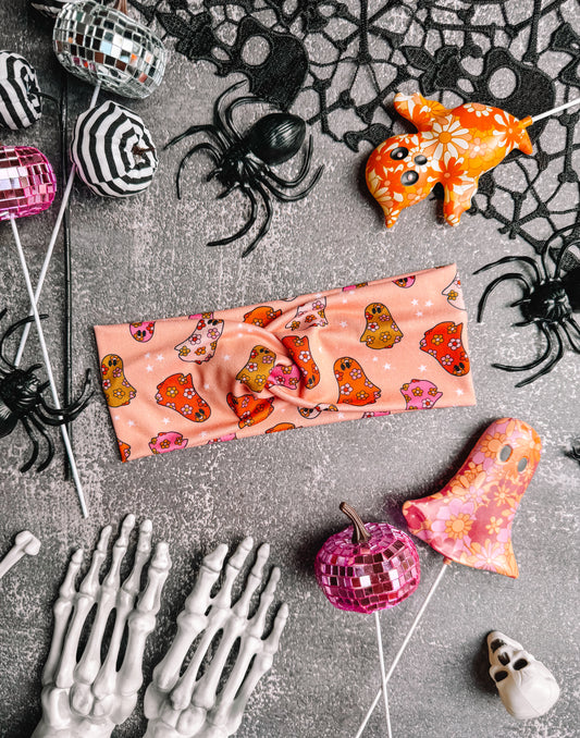 Groovy Ghouls - Faux Knot Headband