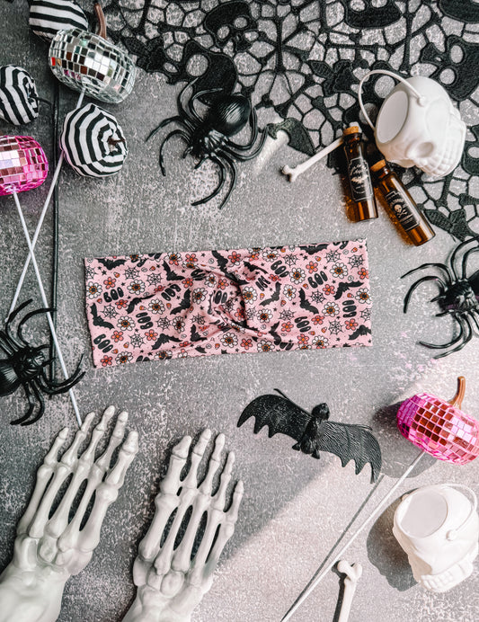 Bats and Boos - Faux Knot Headband