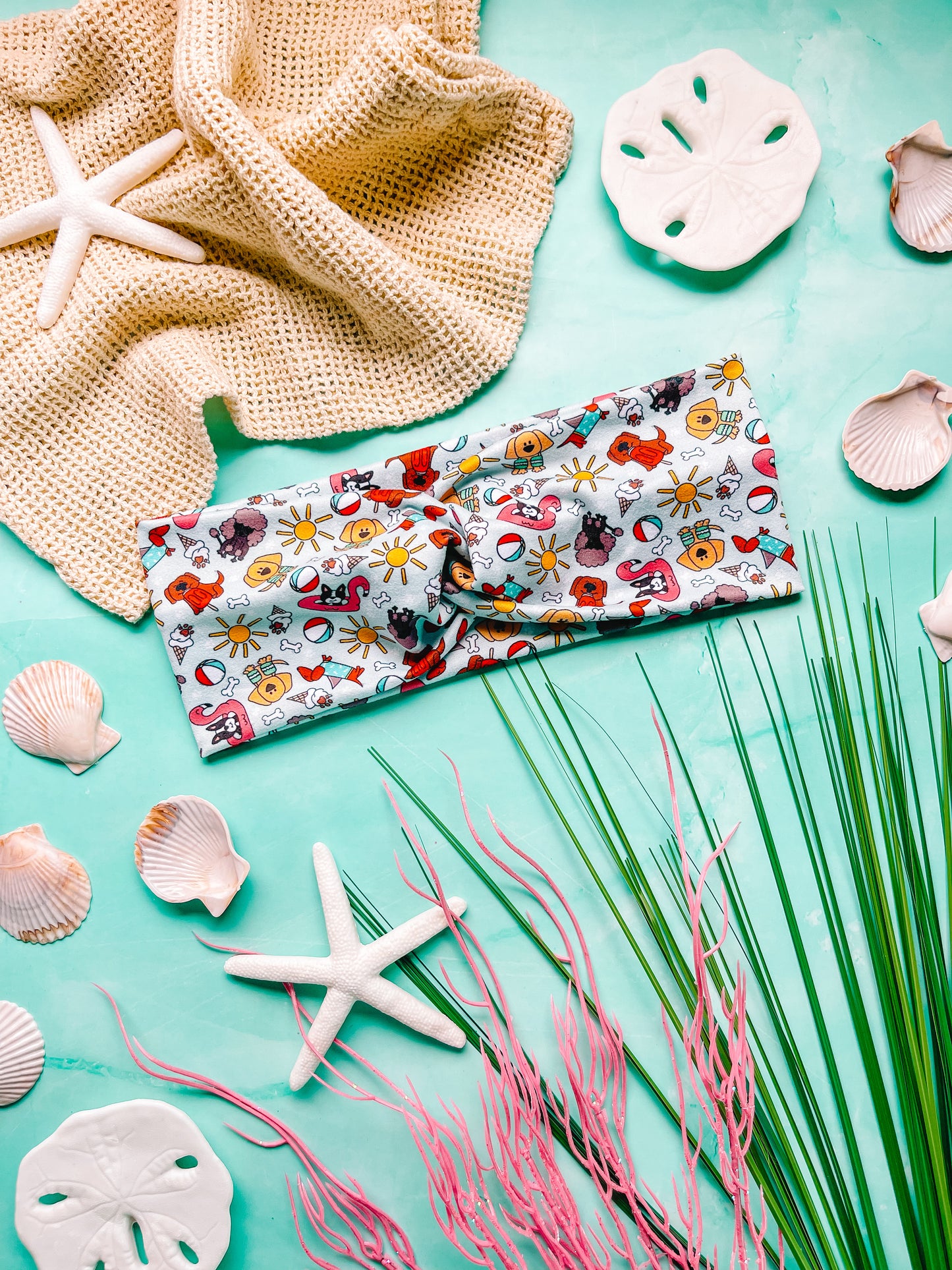 Dog Days of Summer - Faux Knot Headband