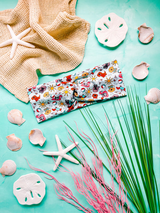 Dog Days of Summer - Faux Knot Headband